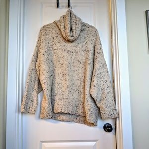 Long sleeve cowl neck sweater